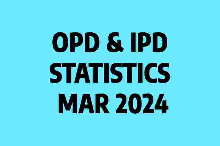 OPD IPD Statistics Mar 2024