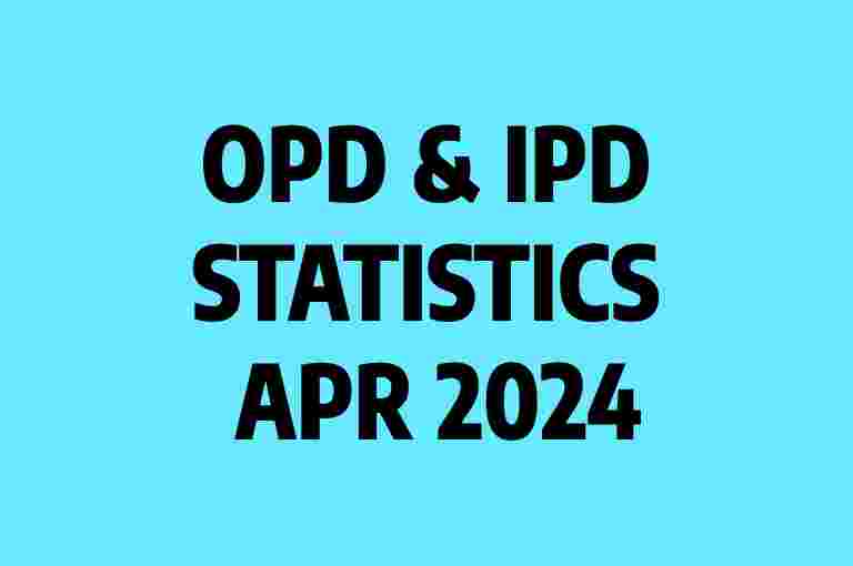 OPD IPD Statistics apr 2024