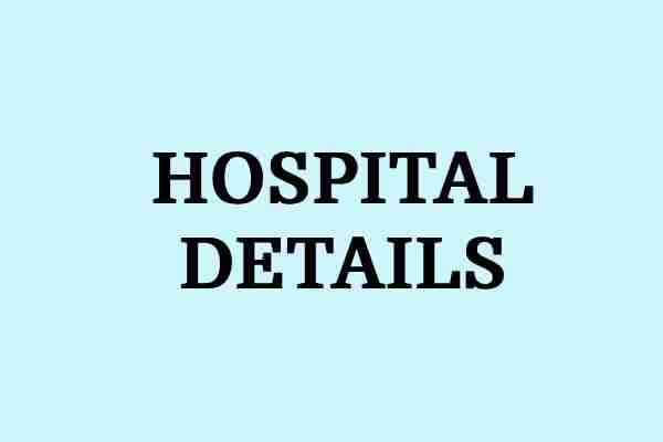 Hospital details