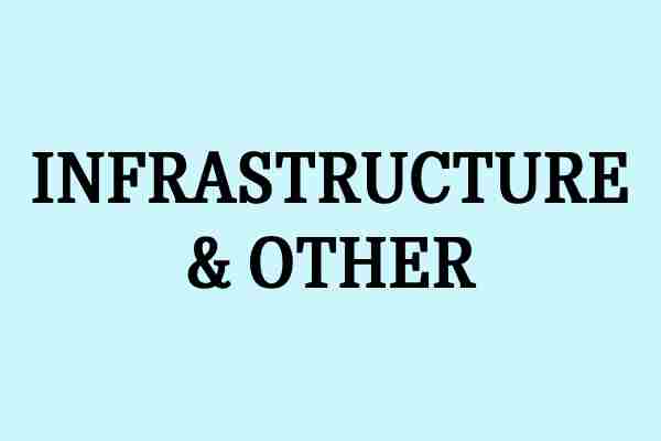 Infrastructure & other