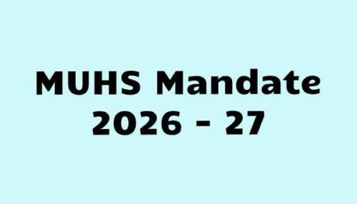 MUHS Mandate 2026 - 27